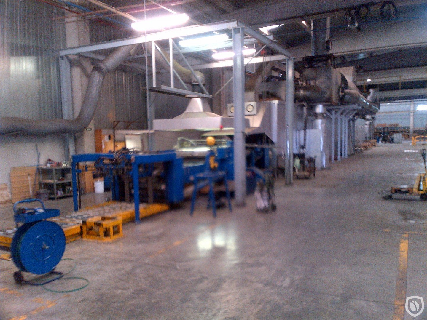 Mailander 460 coating line with LTG incinerator