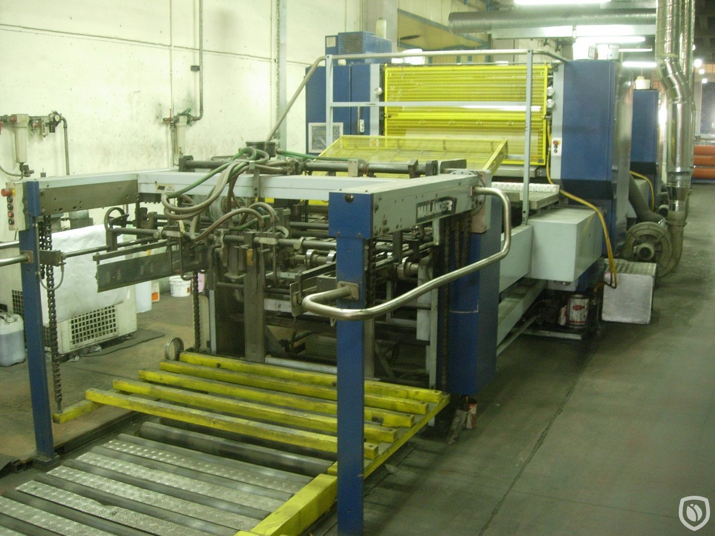 LTG Mailander 122 two colour printing line with UV-oven