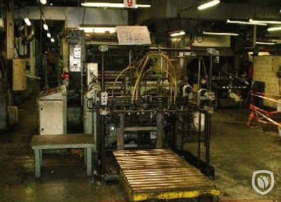 Mailander 169 single colour printing line with 27 meter LTG oven