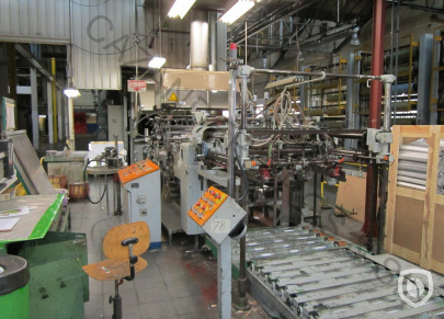 Mailander 431/469 spot coating line with LTG tunnel-oven