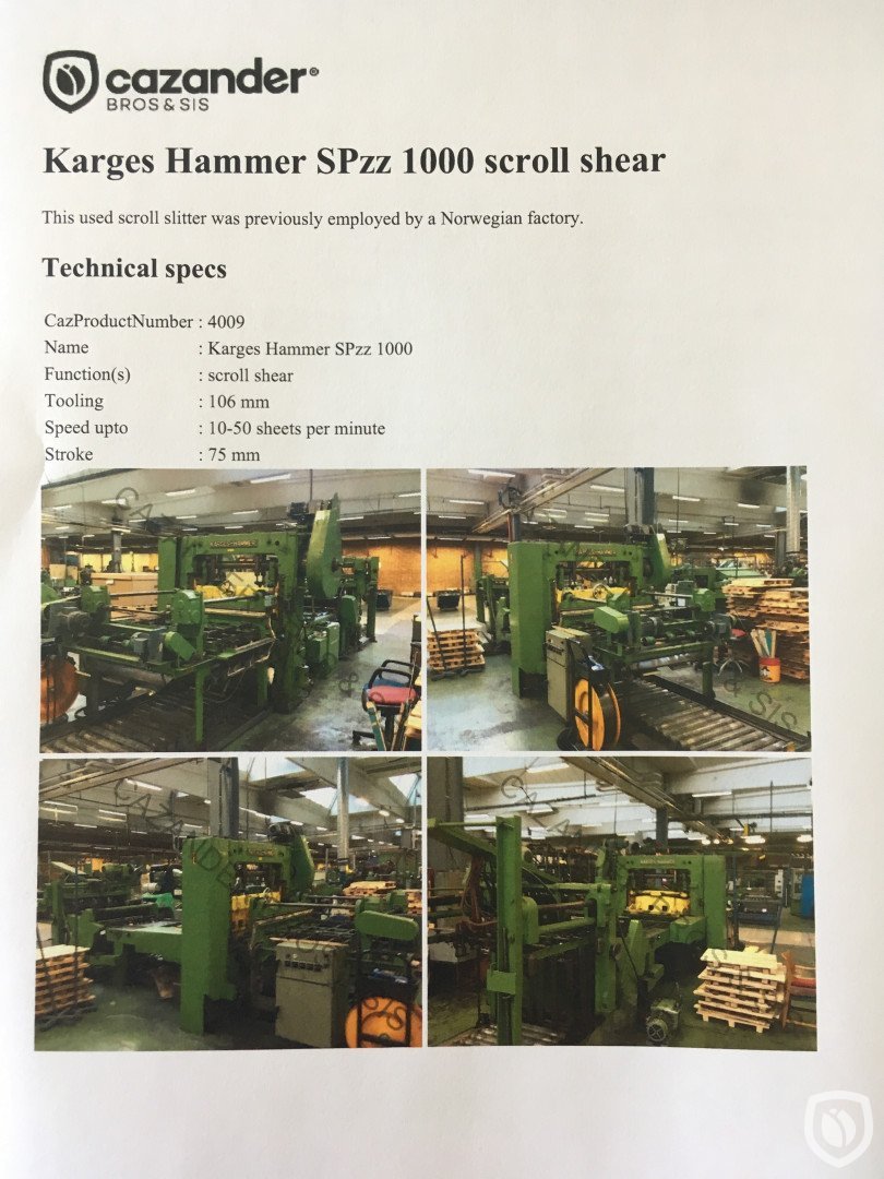 Karges Hammer SPzz 1000 (CPN 4009)