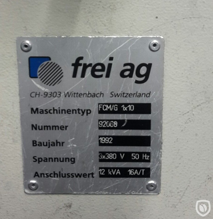 machine plate identification