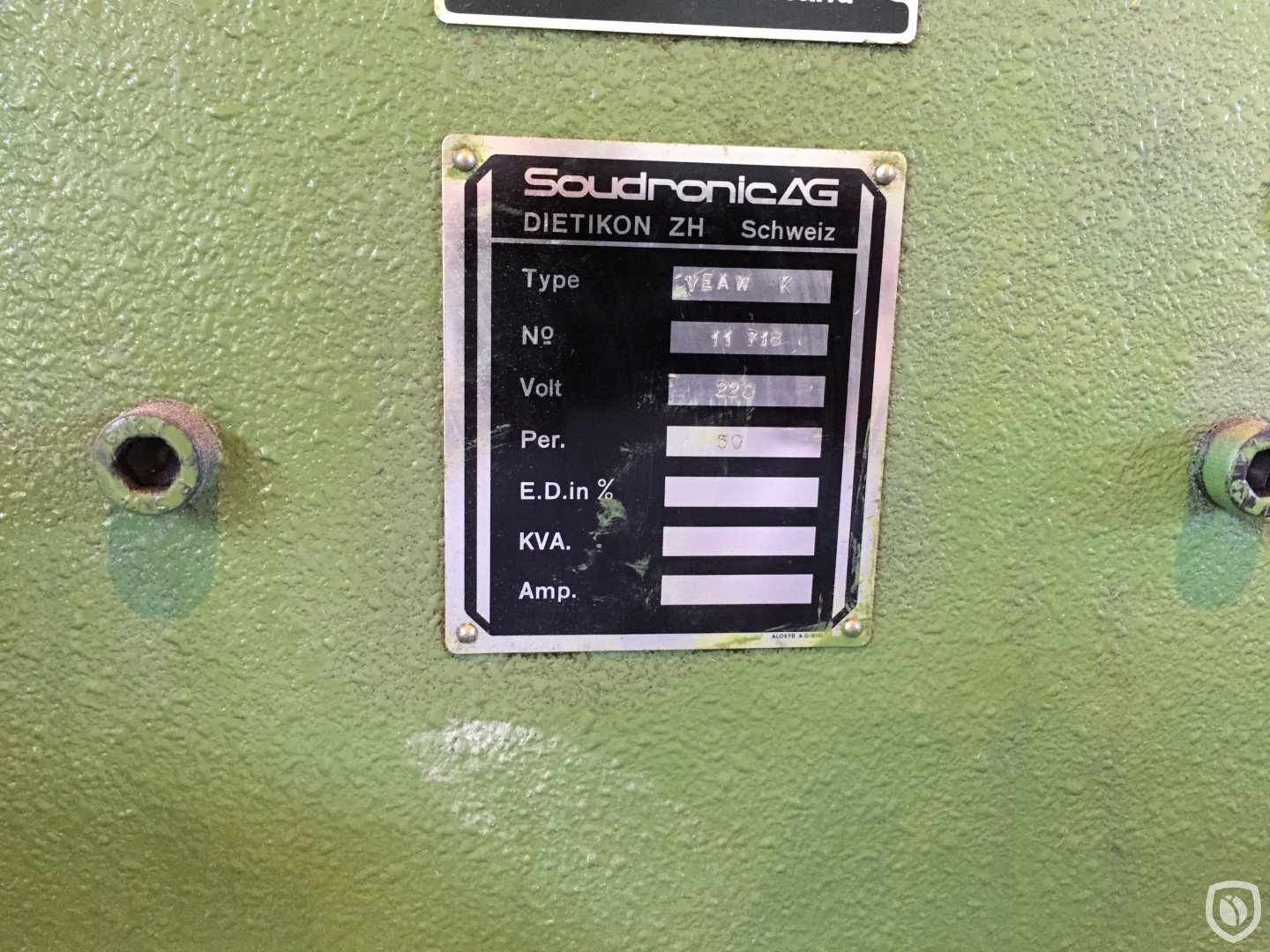 Soudronic VEAW K and Precision Tools FDC-150