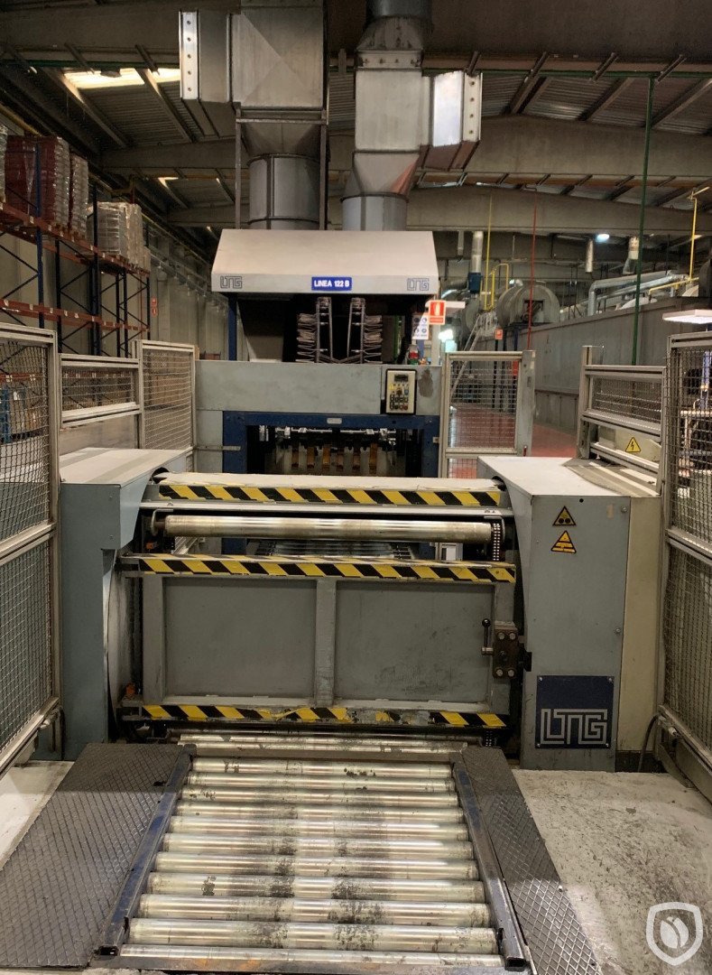 Mailander 122A tandem printing line with in-line coating and LTG tunnel-oven