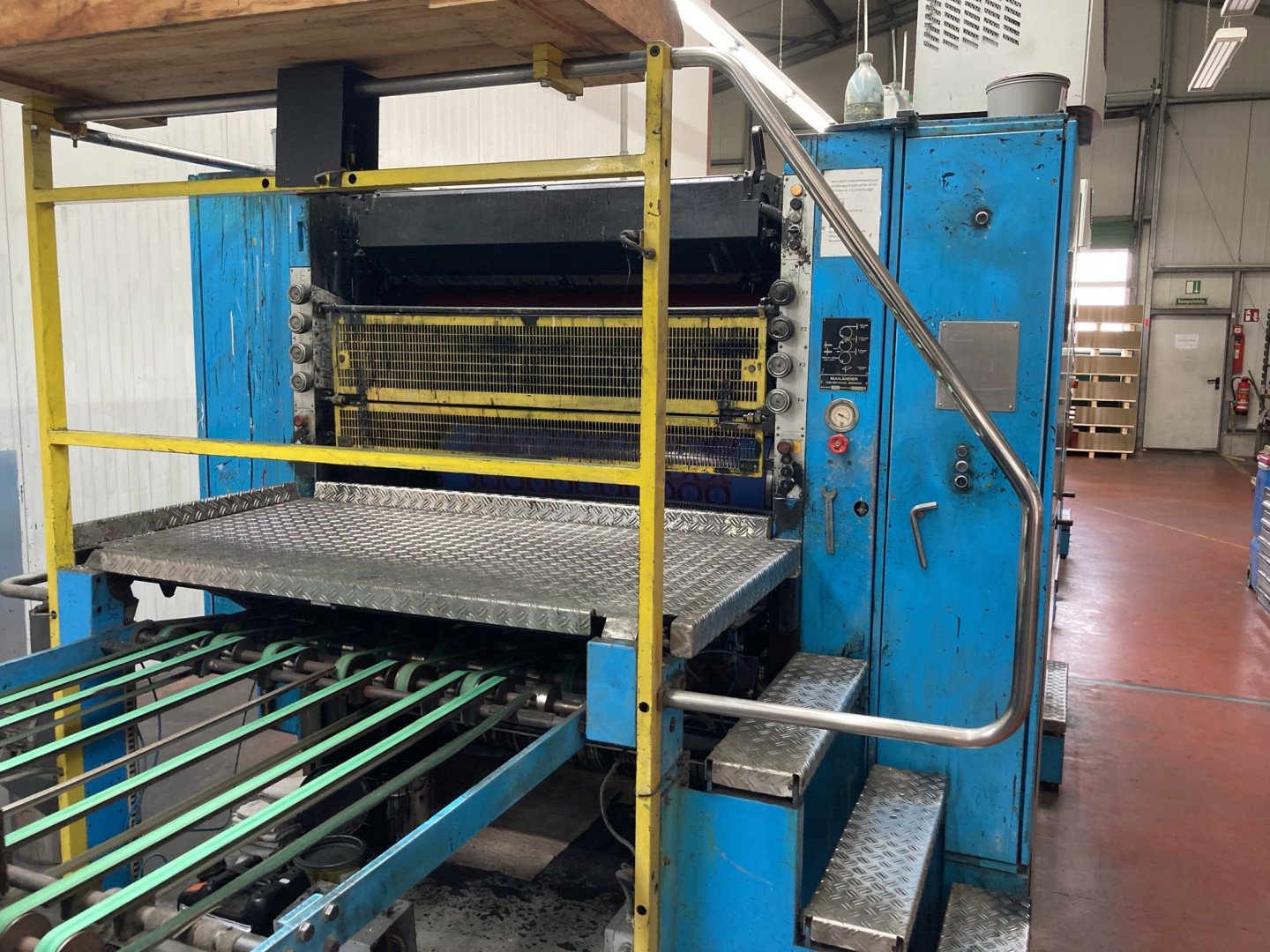 Mailander 122A tandem printing presses