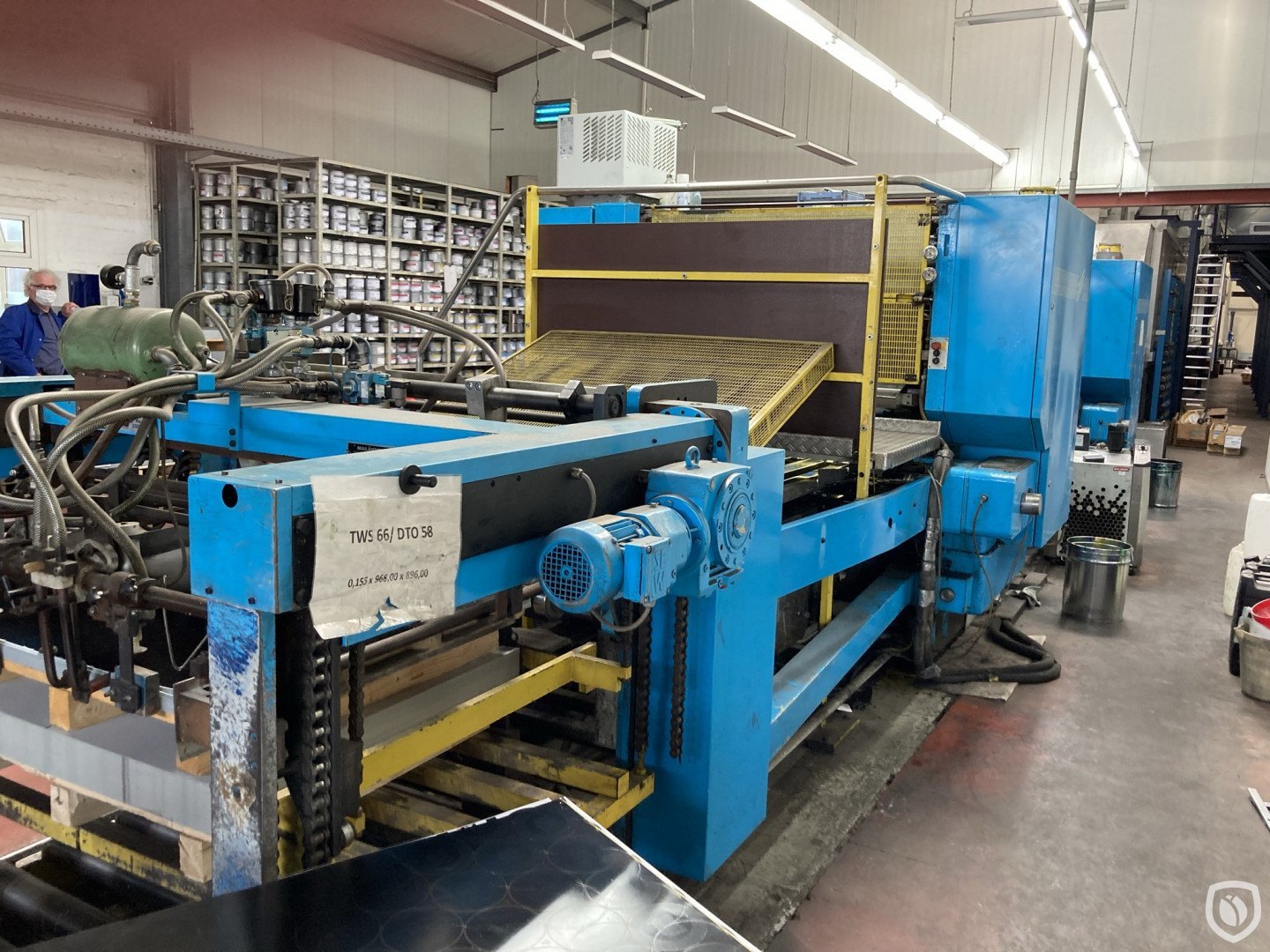 Mailander 122A tandem printing presses