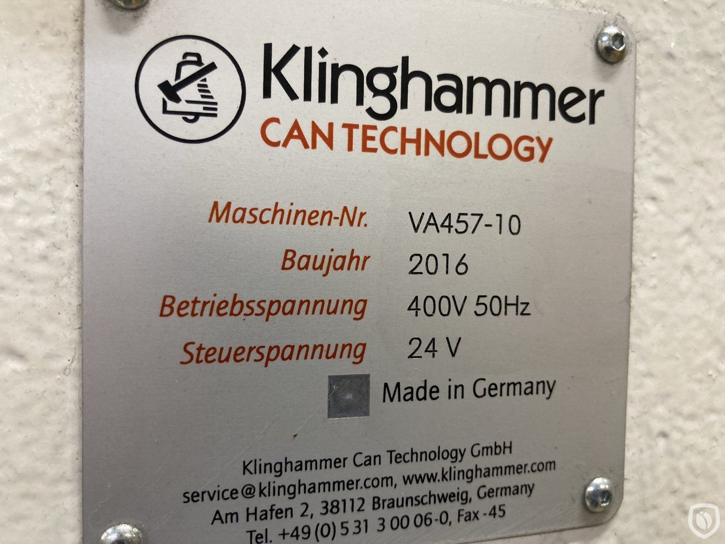 Klinghammer VA 457