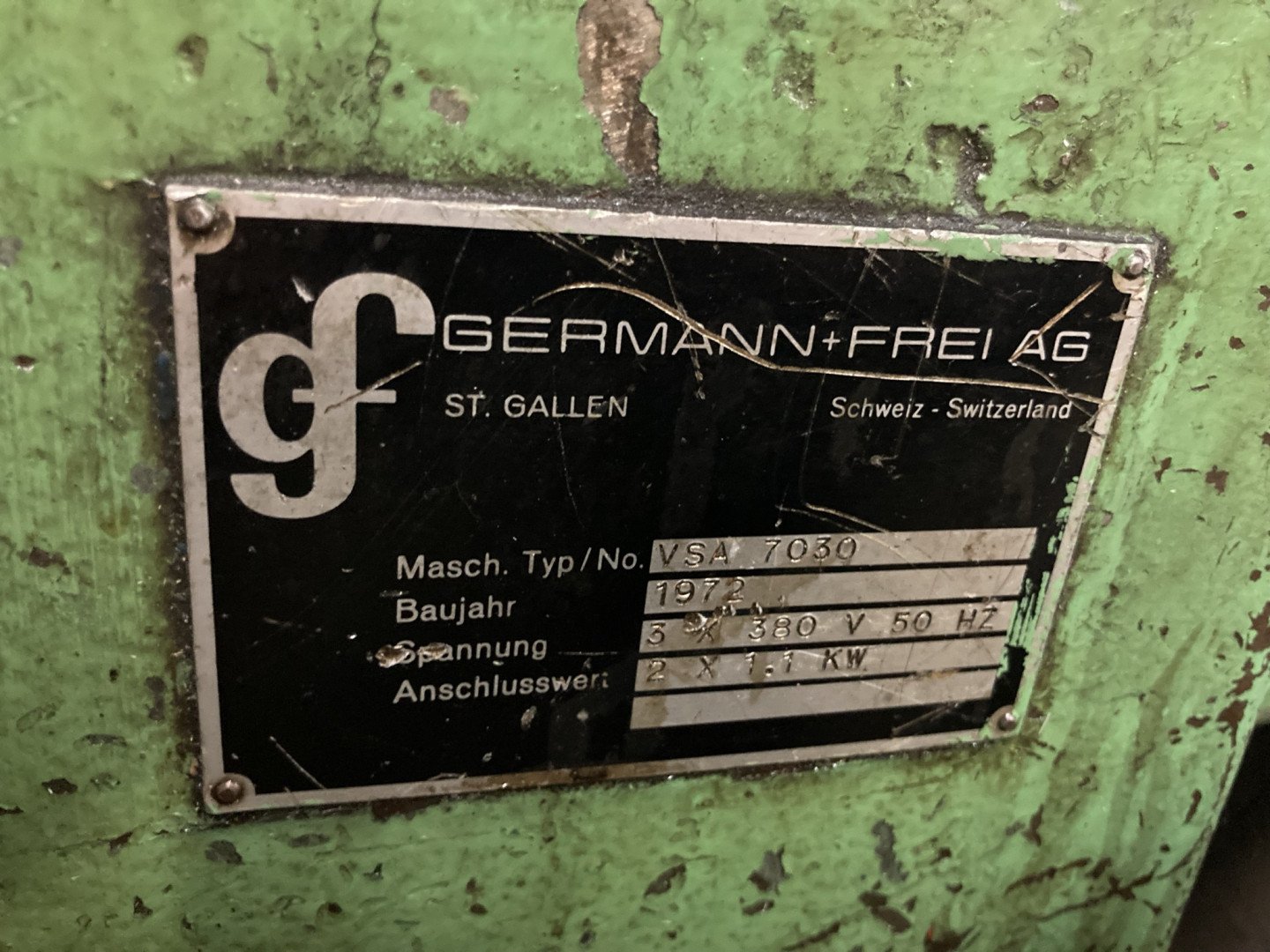 Germann & Frei VSA 7030