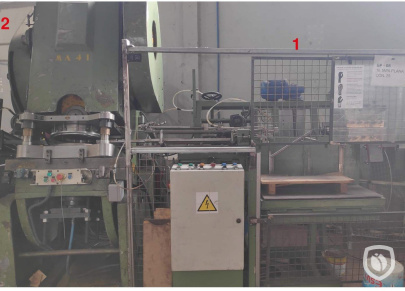 Conical cover diameter Ø 292 mm production line