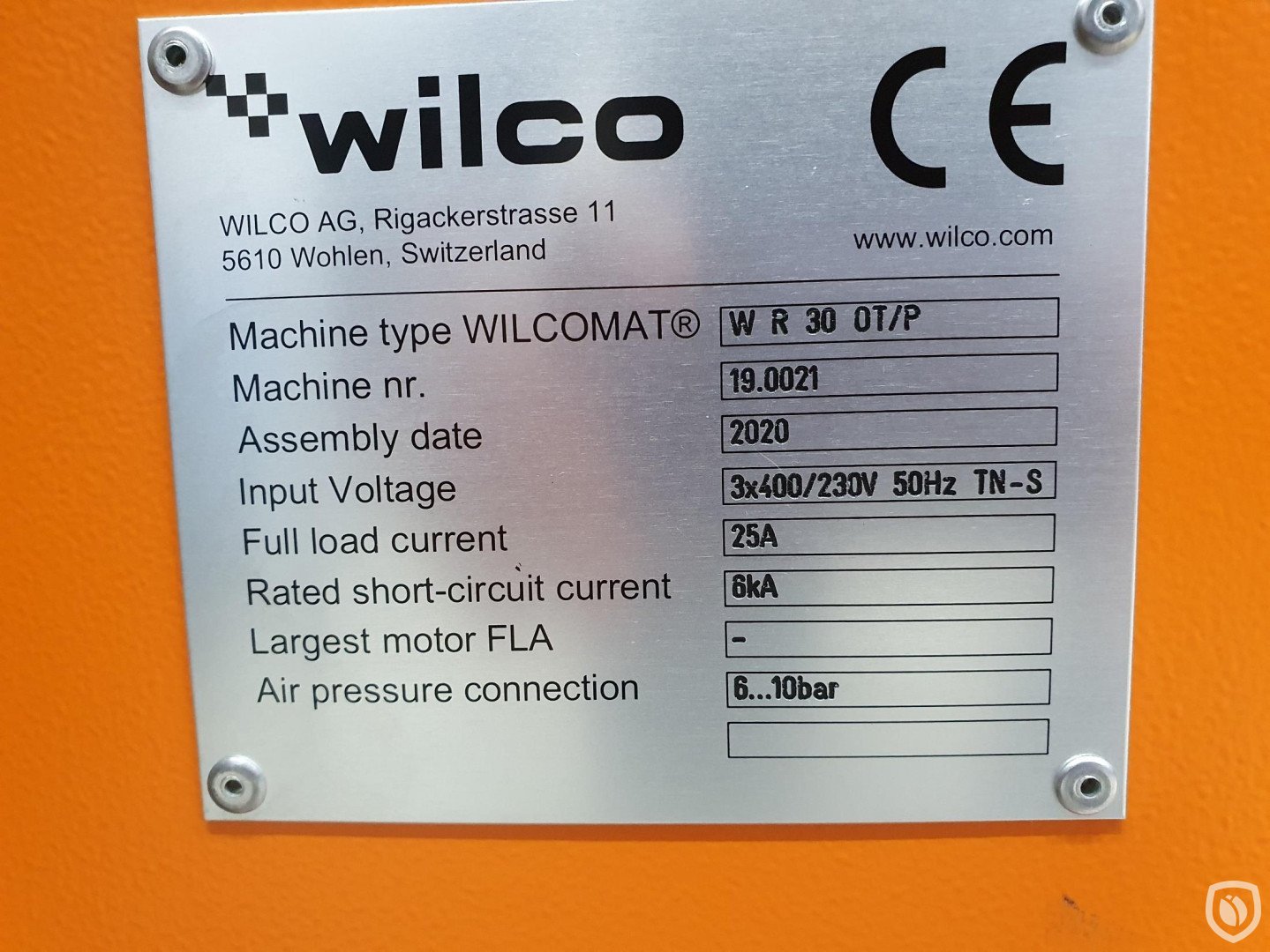 Wilco R 30 OT/P