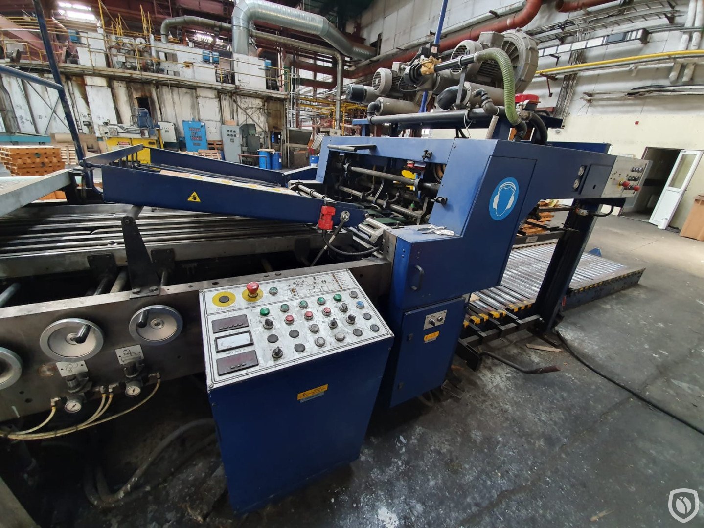 Crabtree coating line with Dingma tunnel-oven of 30 meter