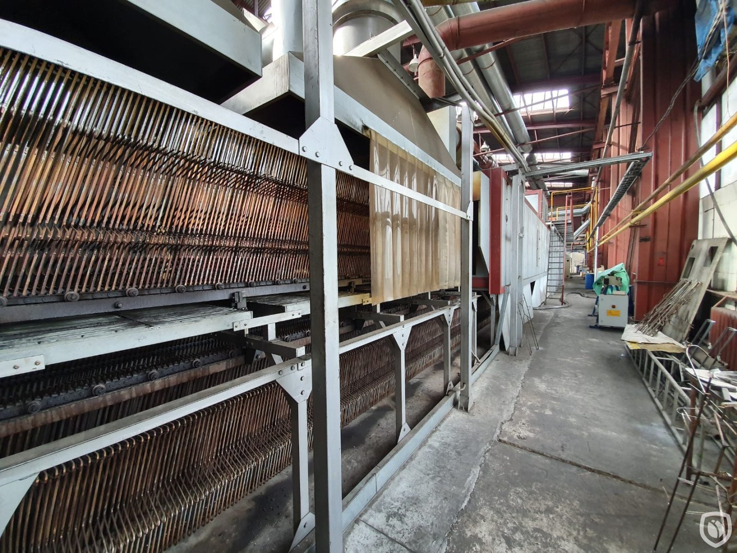 Crabtree coating line with Dingma tunnel-oven of 30 meter