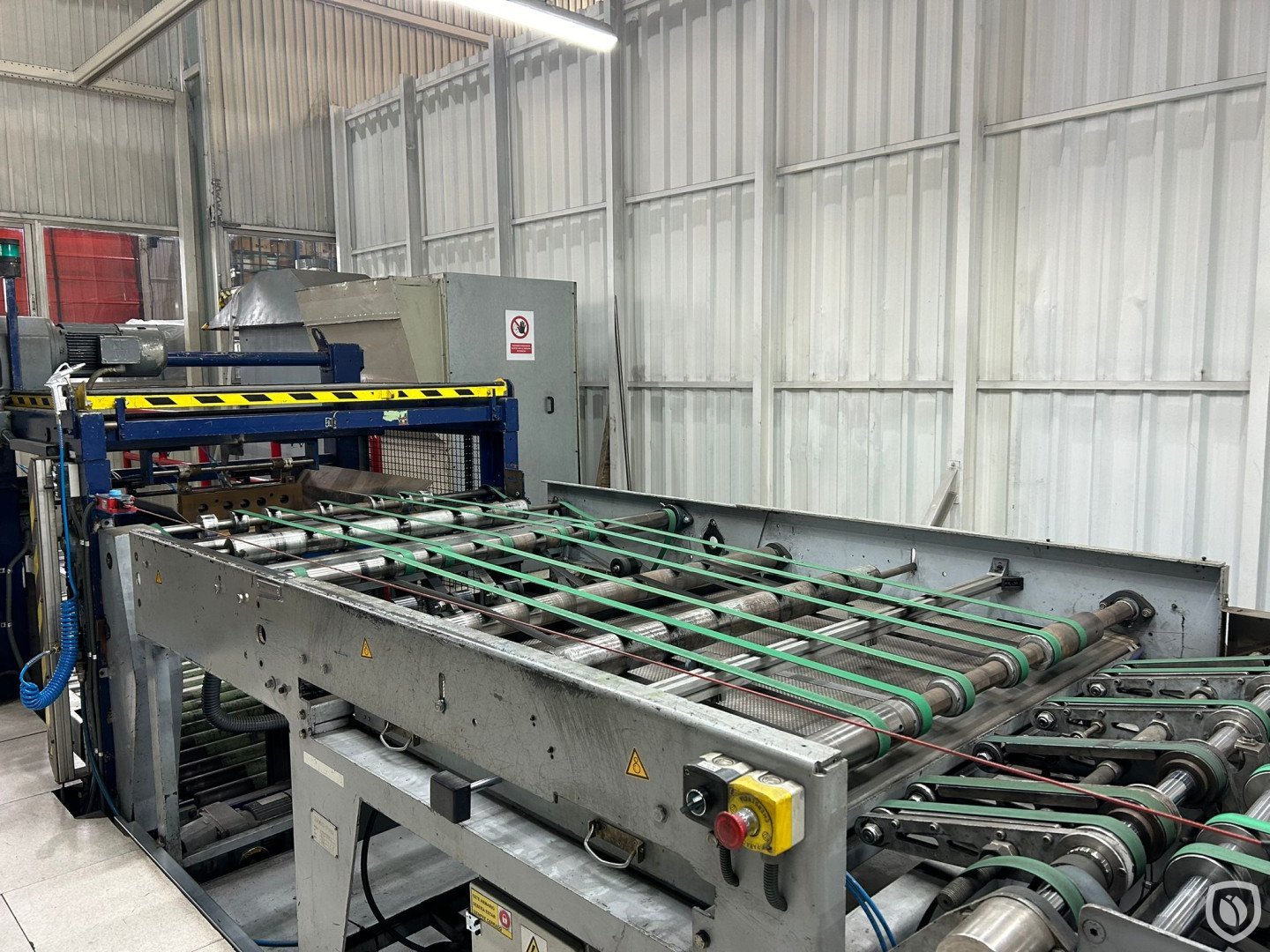 Crabtree 1290 tandem UV printing line