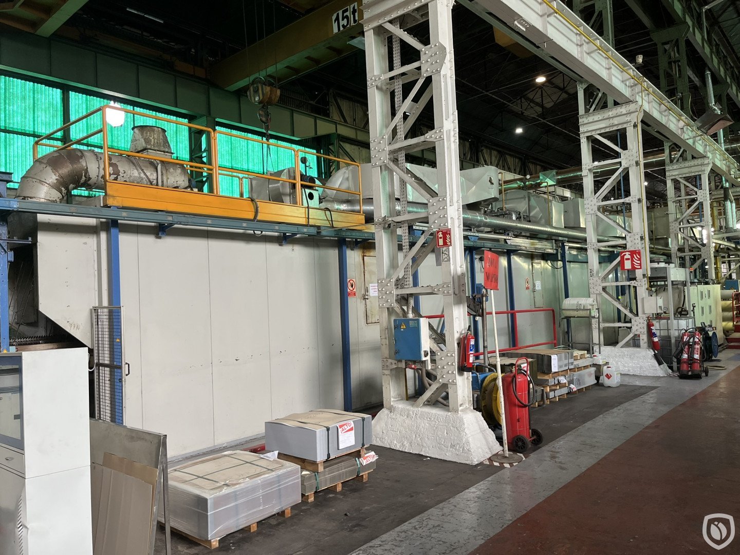 Mailander 430 coating line with LTG tunnel-oven