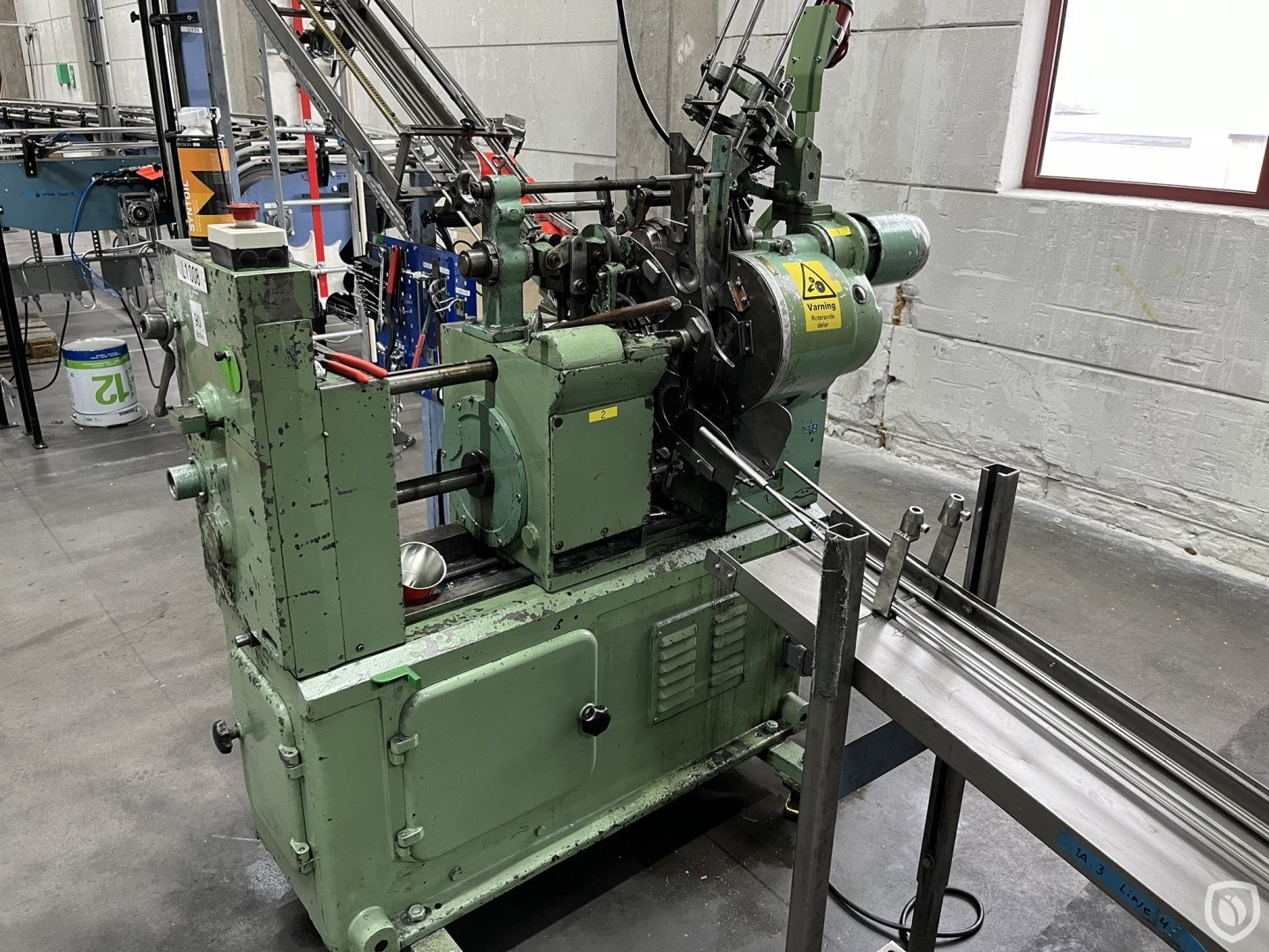 Industrial can manufacturing line D73