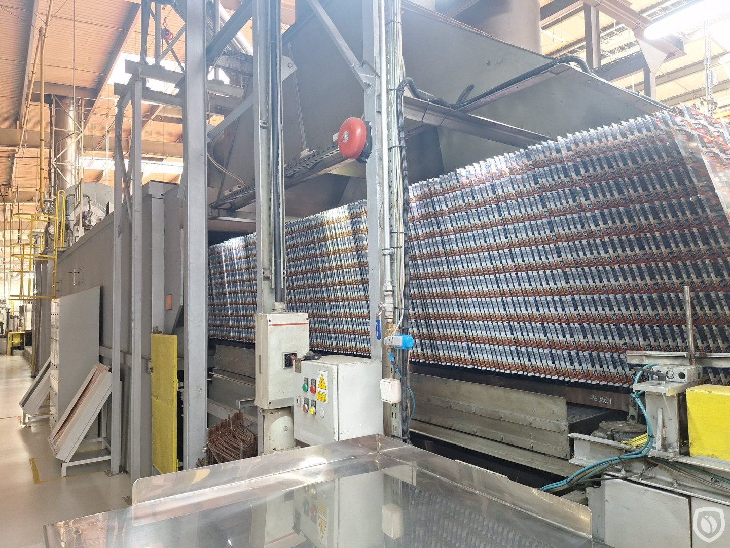 Crabtree Marquess 4036 tandem printing line with LTG tunnel-oven