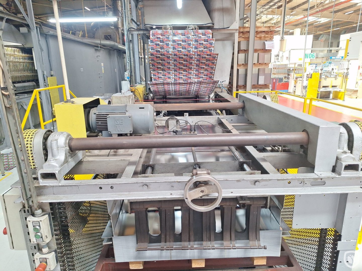Crabtree Marquess 4036 tandem printing line with LTG tunnel-oven
