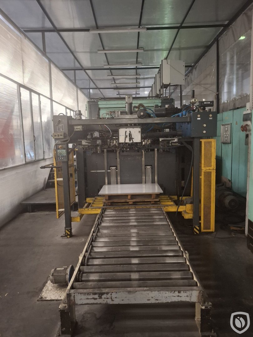 Bauer+Kunzi 6-colour printing line with 27 meter tunnel-oven